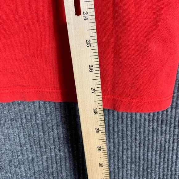 VTG Wellington‎ Apparel Mickey Mouse T Shirt Mens Large Red Disney Retro 90s USA - Picture 13 of 13